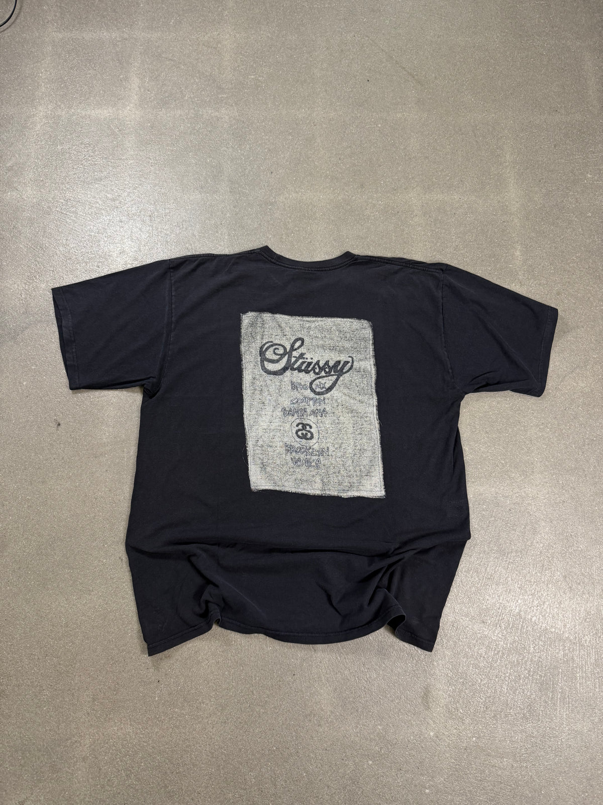 Stüssy World Tour T-Shirt — XXL — 2000s
