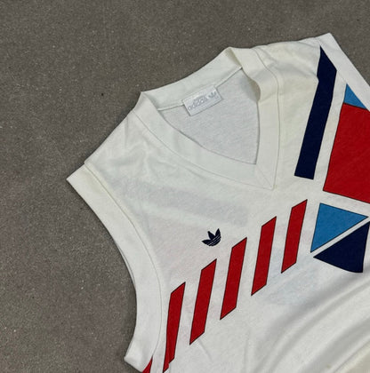 Adidas Ivan Lendl Tennis Sleeveless Sweater — 50 / L — 1980s