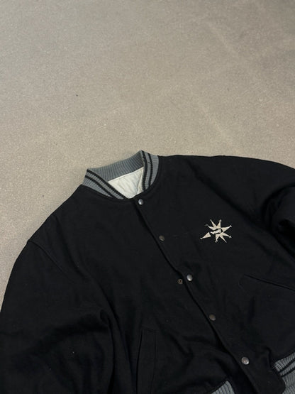 Theory Wool Varsity Bomber M