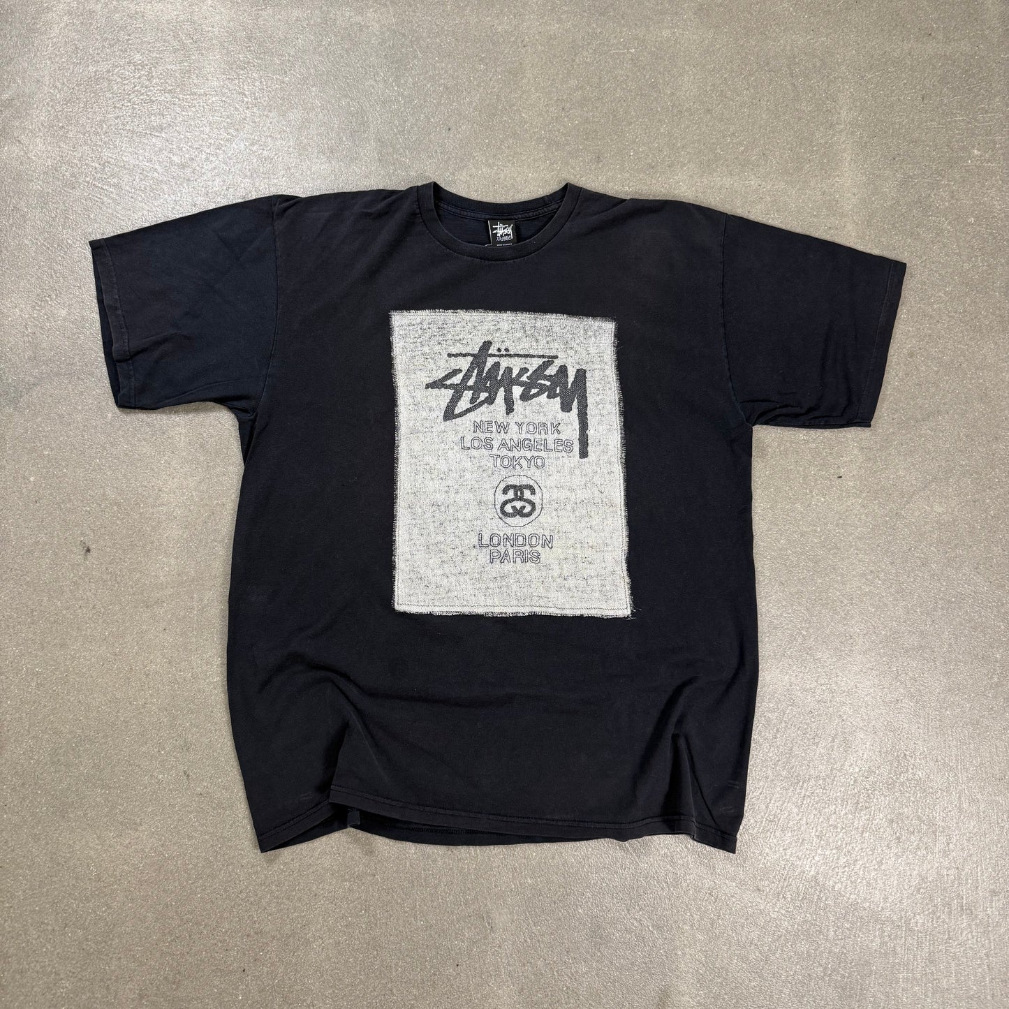Stüssy World Tour T-Shirt — XXL — 2000s