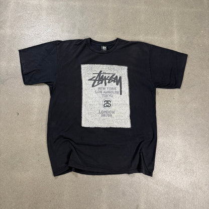 Stüssy World Tour T-Shirt — XXL — 2000s
