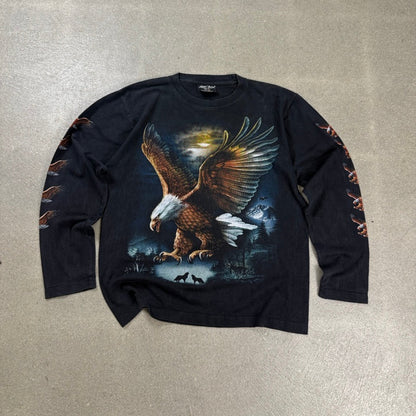Kojak Chang Eagle Graphic Longsleeve — M — 00’s