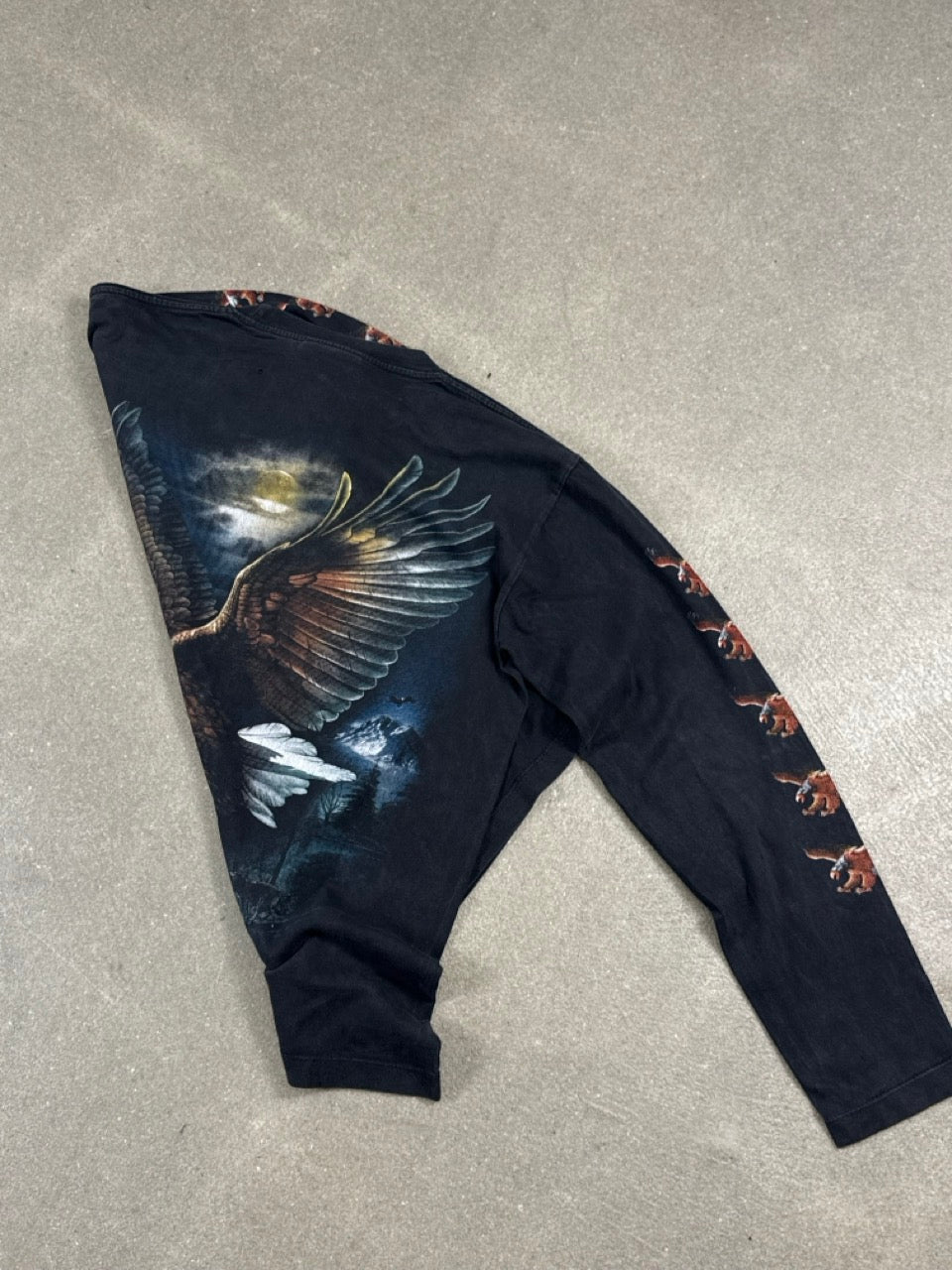 Kojak Chang Eagle Graphic Longsleeve — M — 00’s