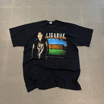 Ligabue Miss Mondo Tour T-Shirt Single Stitch — XL — 1999