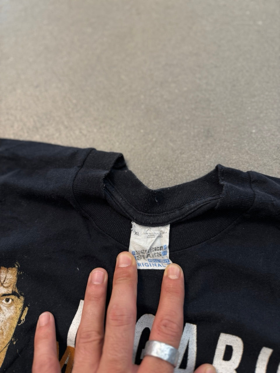 Ligabue Miss Mondo Tour T-Shirt Single Stitch — XL — 1999