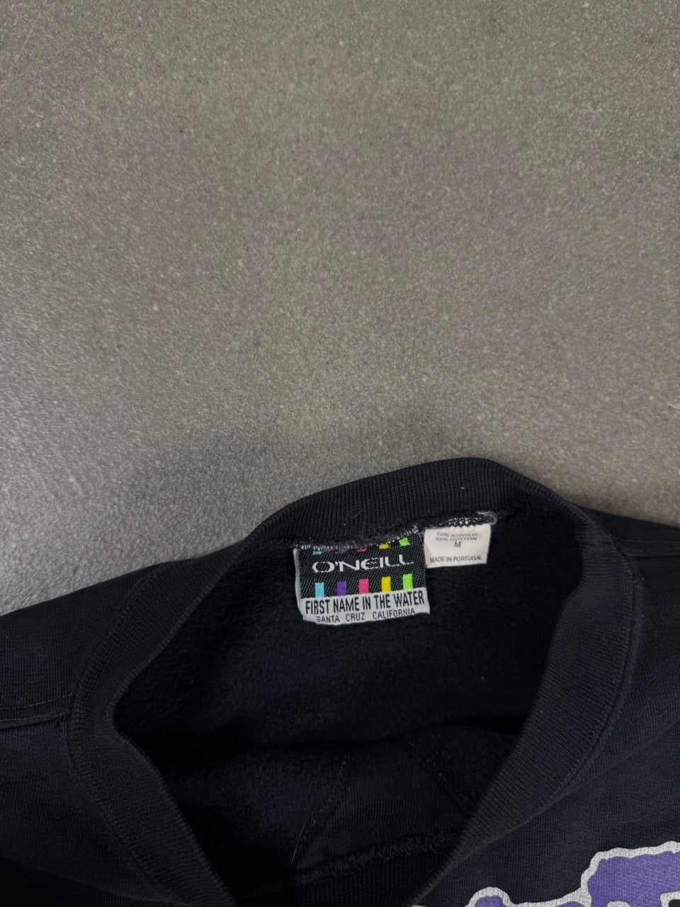 O’Neill Shred Graphic Sweatshirt — M — 1990s