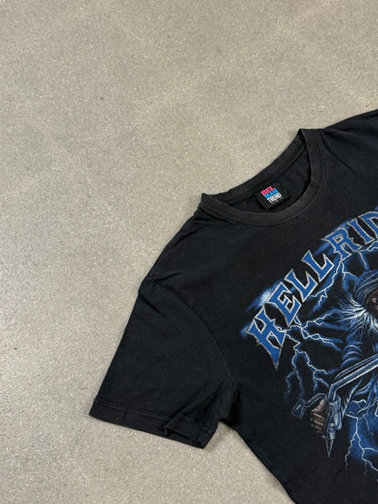 Vintage Hell Rider Graphic T-Shirt - Size L